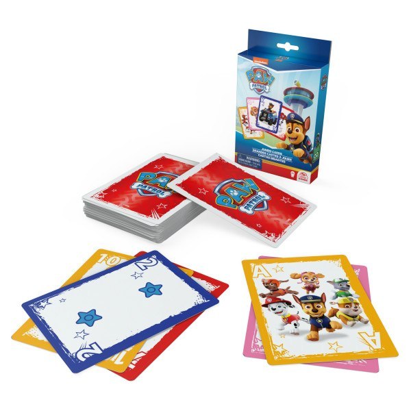 SPIN GAME PAW PATROL JUMBO CARDS 6066830 PUD36 SPIN MASTER